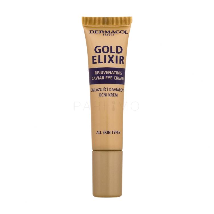 Dermacol Gold Elixir Rejuvenating Caviar Eye Cream Augencreme für Frauen 15 ml