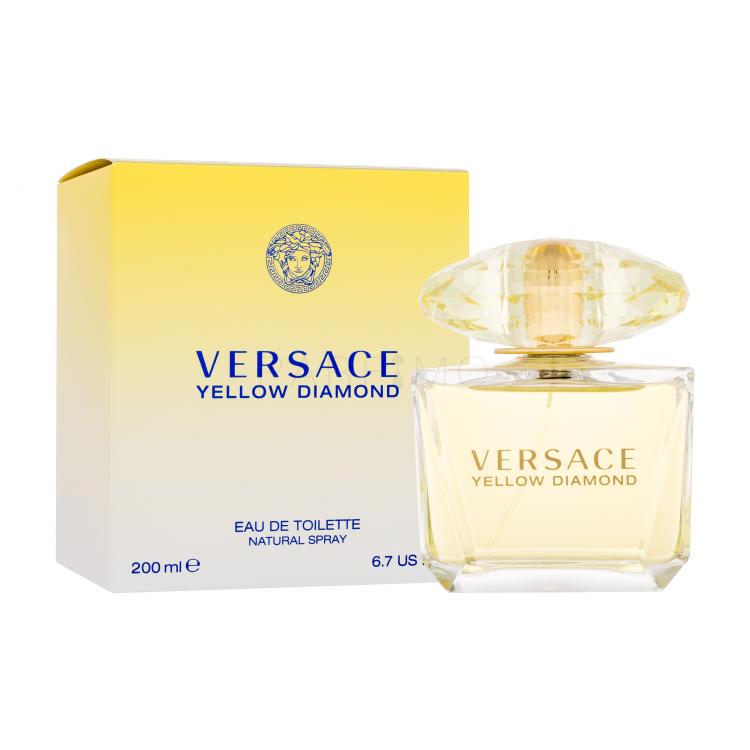 Versace Yellow Diamond Eau de Toilette für Frauen 200 ml