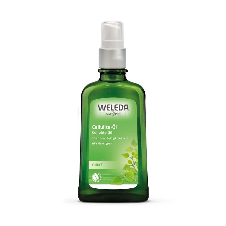 Weleda Birch Cellulite Oil Cellulite &amp; Schwangerschaftsstreifen für Frauen 100 ml