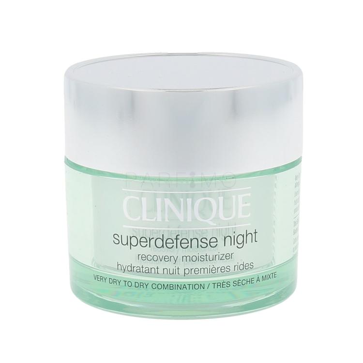 Clinique Superdefense Nachtcreme für Frauen 50 ml