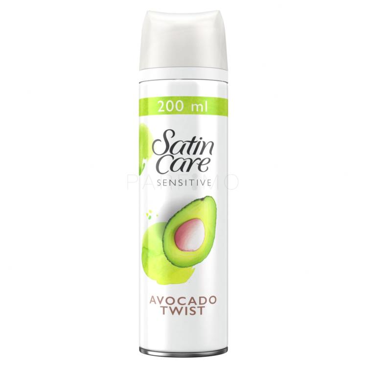 Gillette Satin Care Avocado Rasiergel für Frauen 200 ml