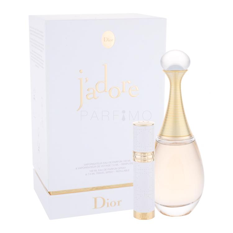 Dior J&#039;adore Geschenkset Edp 100 ml + Edp nachfüllbar travel spray 7,5 ml