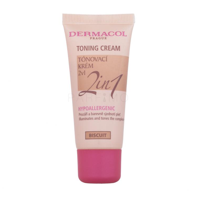 Dermacol Toning Cream 2in1 BB Creme für Frauen 30 ml Farbton  Biscuit