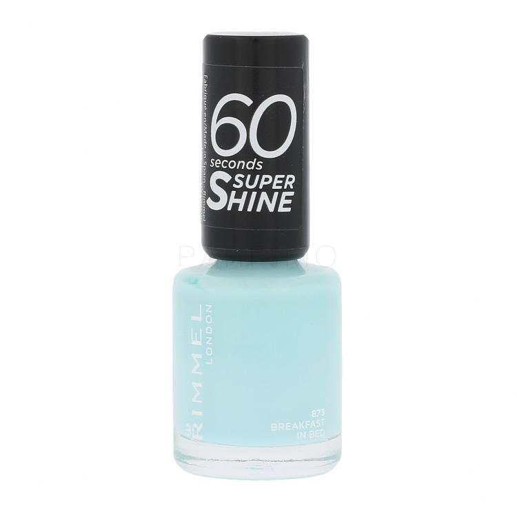 Rimmel London 60 Seconds Super Shine Nagellack für Frauen 8 ml Farbton  873 Breakfast In Bed