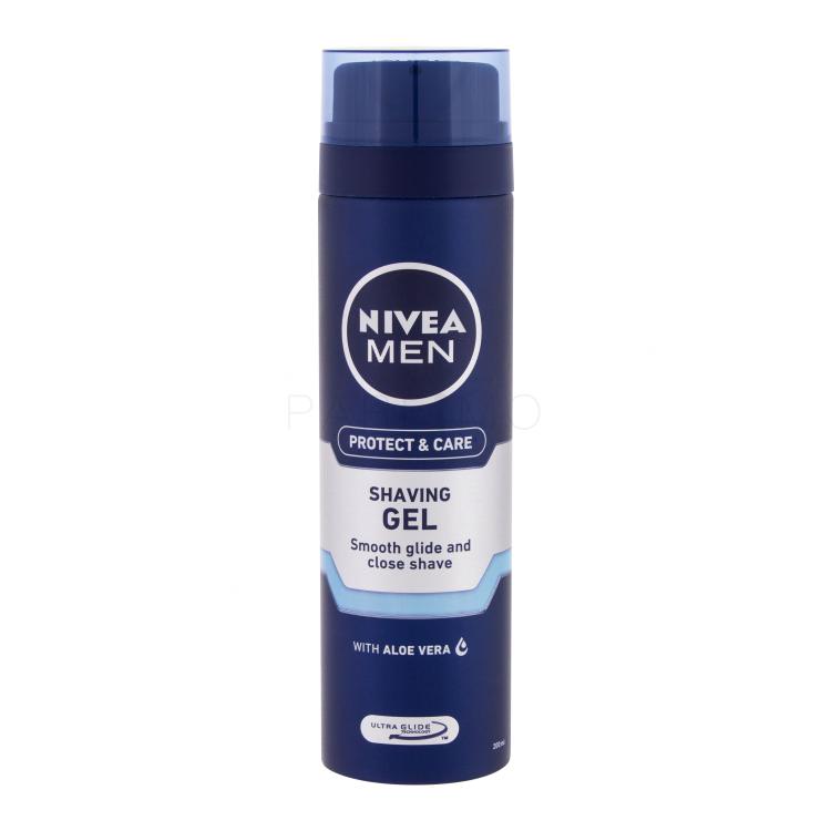 Nivea Men Protect &amp; Care Moisturising Rasiergel für Herren 200 ml