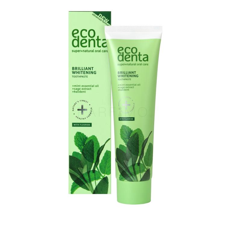 Ecodenta Toothpaste Brilliant Whitening Zahnpasta 100 ml