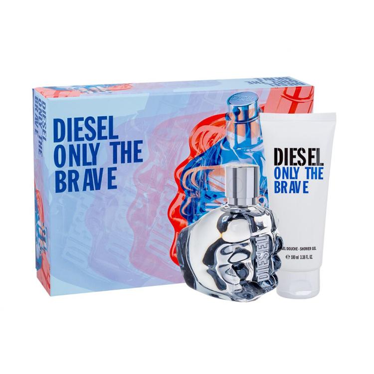 Diesel Only The Brave Geschenkset EDT 50 ml + Duschgel 100 ml