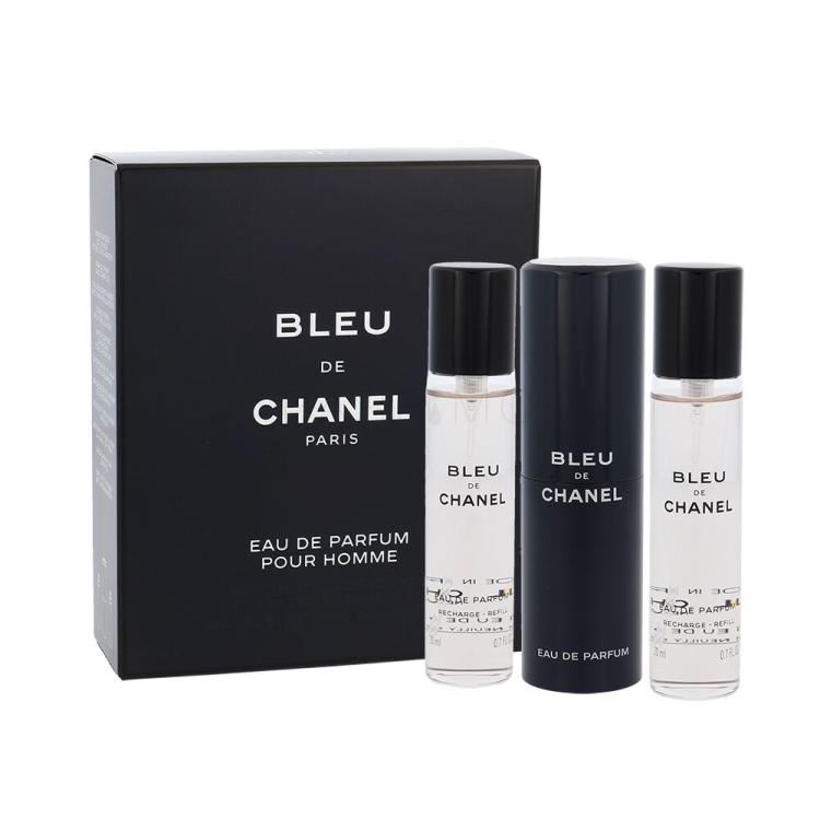 Chanel Bleu de Chanel Eau de Parfum für Herren Twist and Spray 3x20 ml