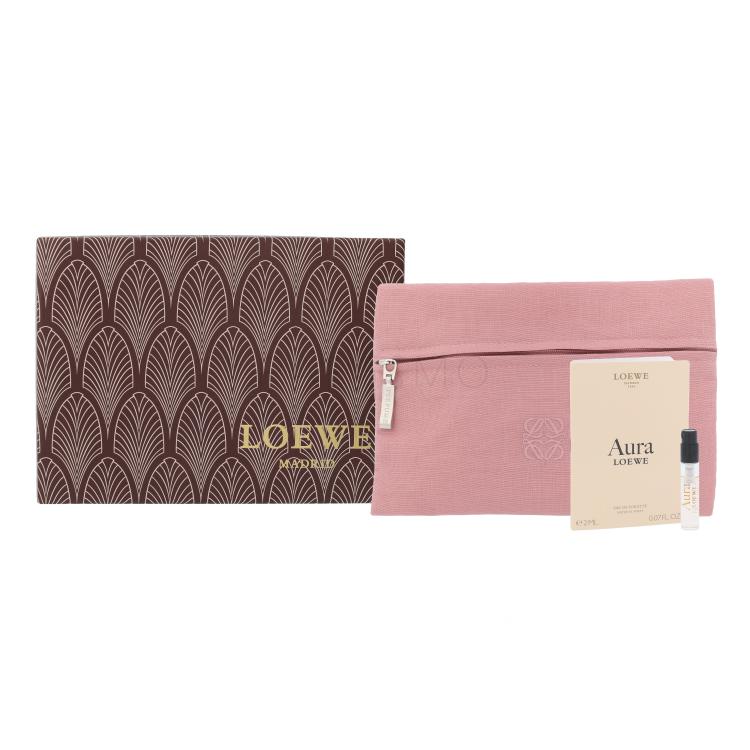 Loewe Aura Loewe 2013 Geschenkset EDP 2 ml + Kosmetiktasche