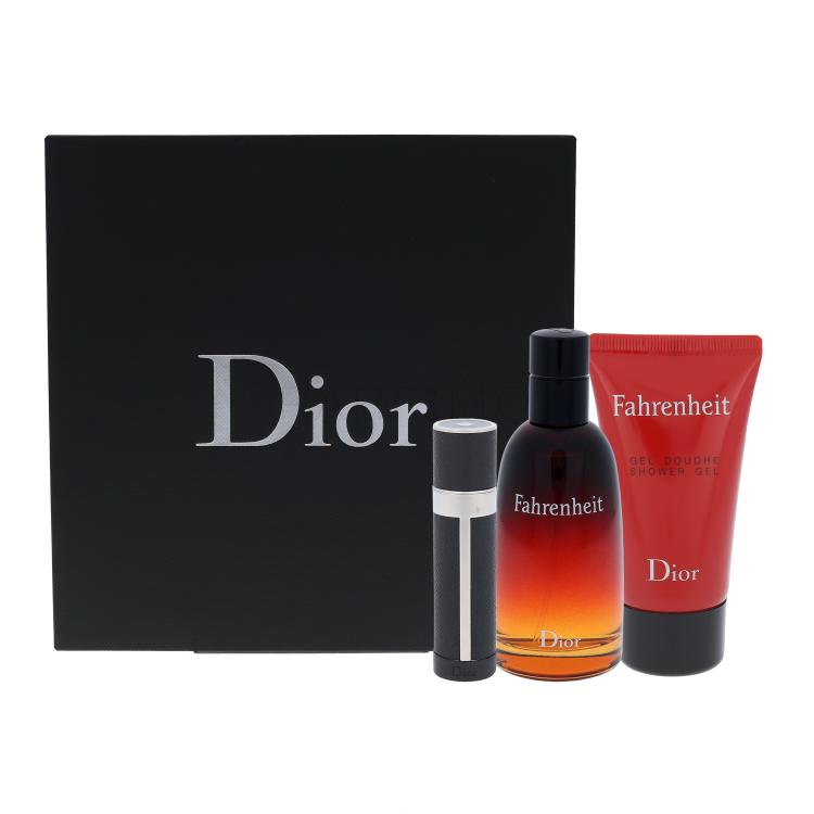 Dior Fahrenheit Geschenkset EDT 50 ml + EDT 3 ml + Duschgel 50 ml