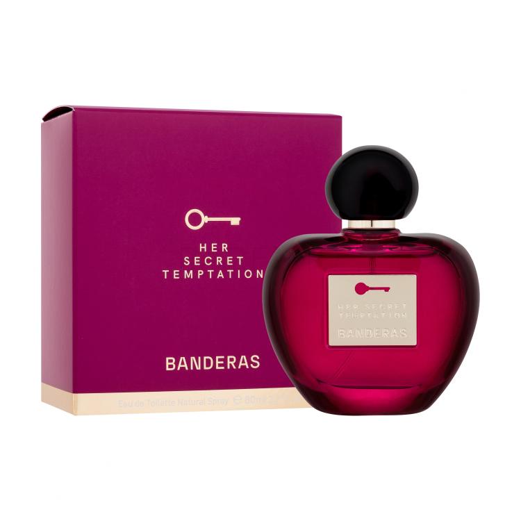 Banderas Her Secret Temptation Eau de Toilette für Frauen 80 ml