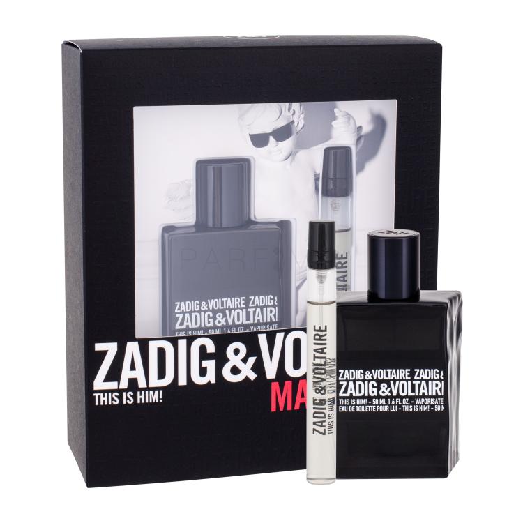 Zadig &amp; Voltaire This is Him! Geschenkset Edt 50 ml + Edt 10 ml