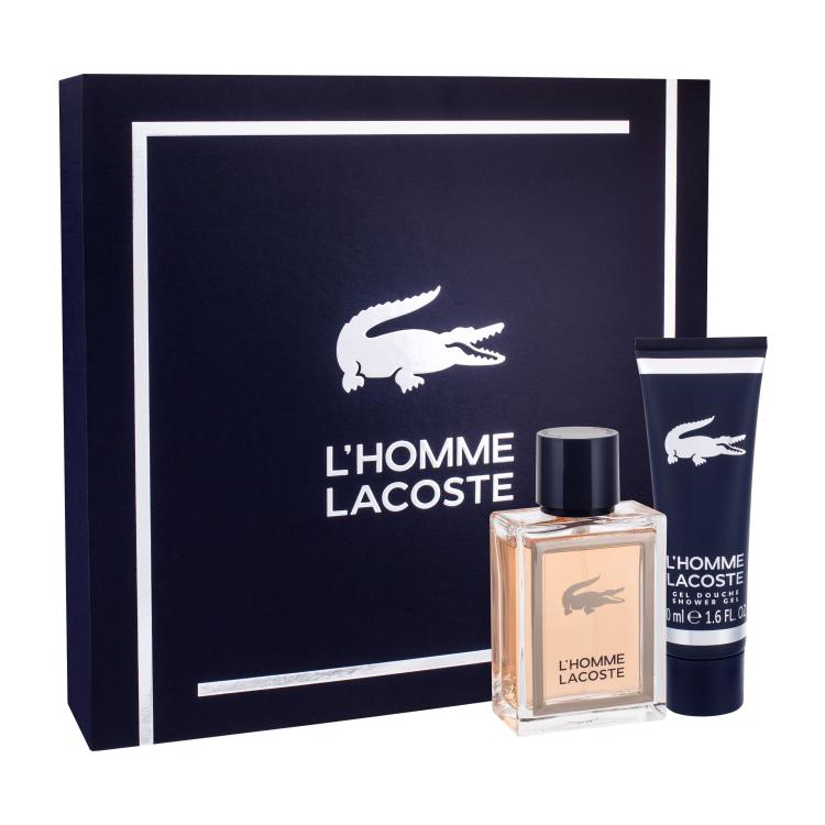 Lacoste L´Homme Lacoste Geschenkset Edt 50 ml + Duschgel 50 ml