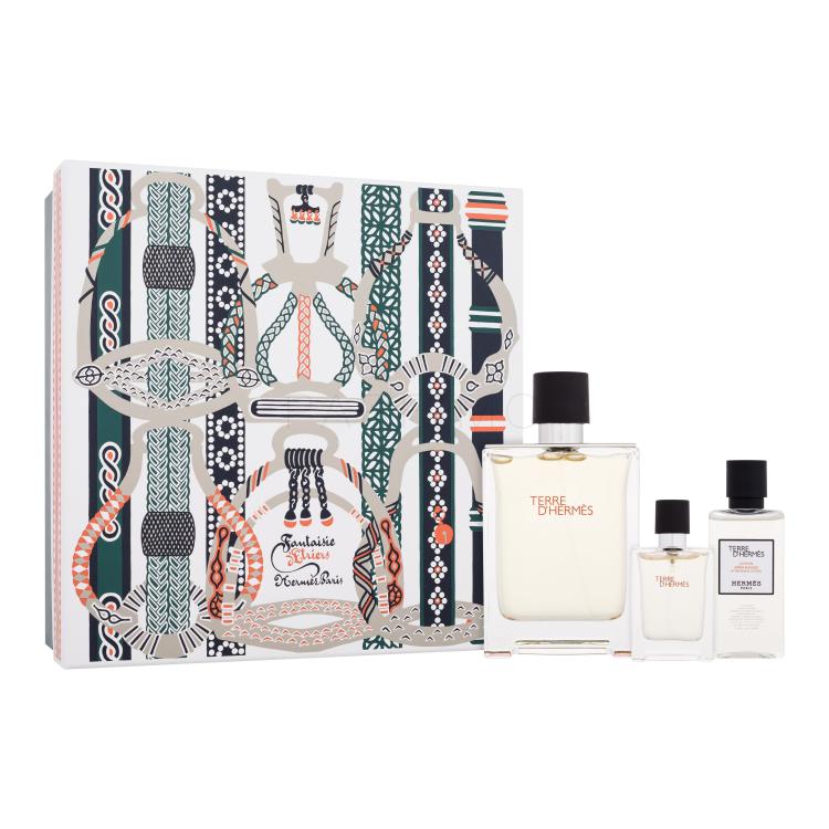 Hermes Terre d´Hermès Geschenkset Edt 100 + 12,5ml Edt + 40ml After Shave